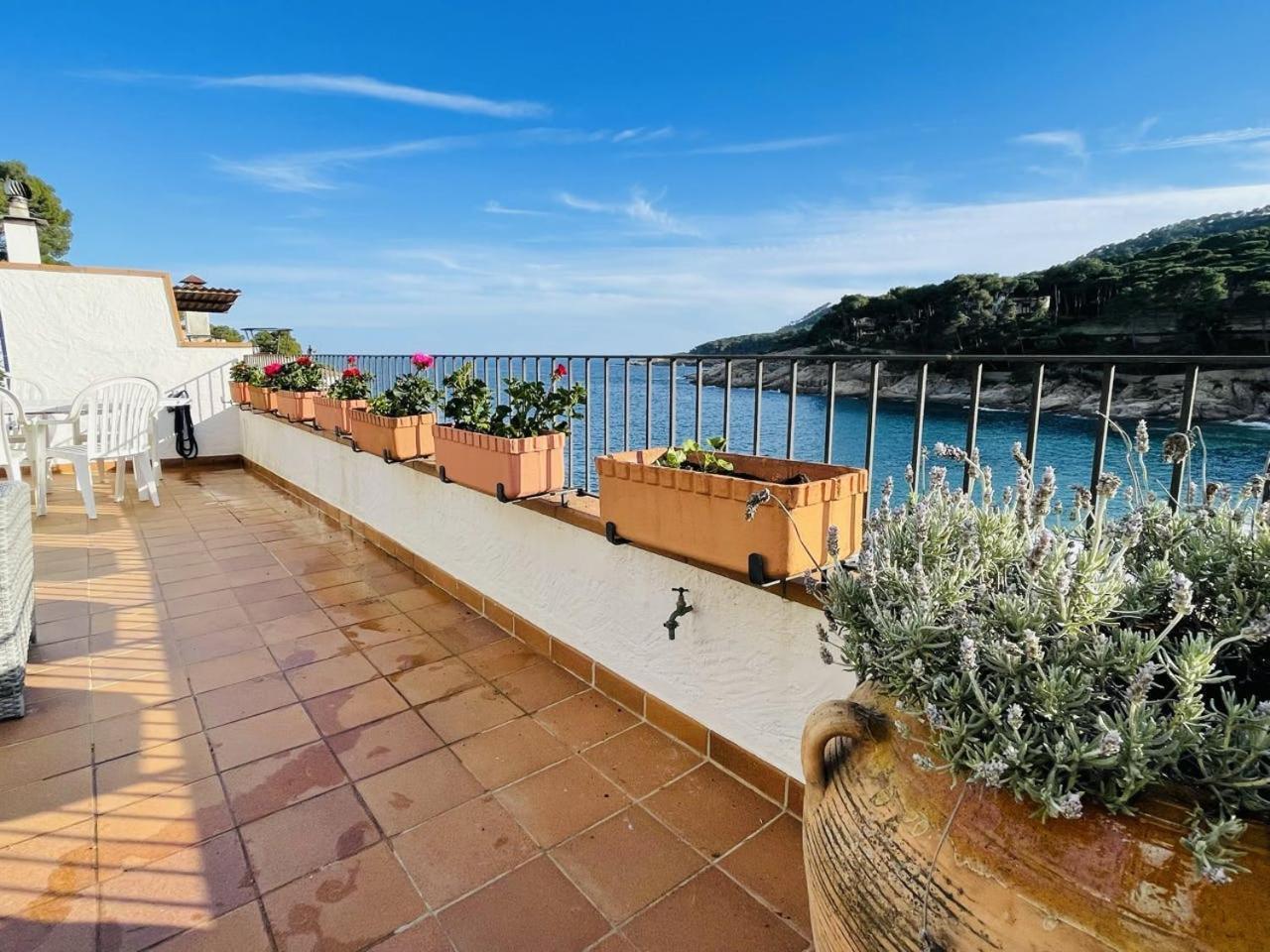 Tamariu Platja - Penthouse On Passeig Del Mar. Apartamento Exterior foto